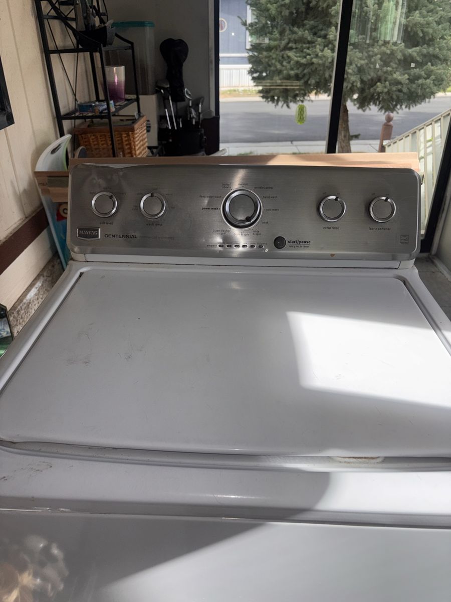 Maytag Centennial Top-Load Washer White 
