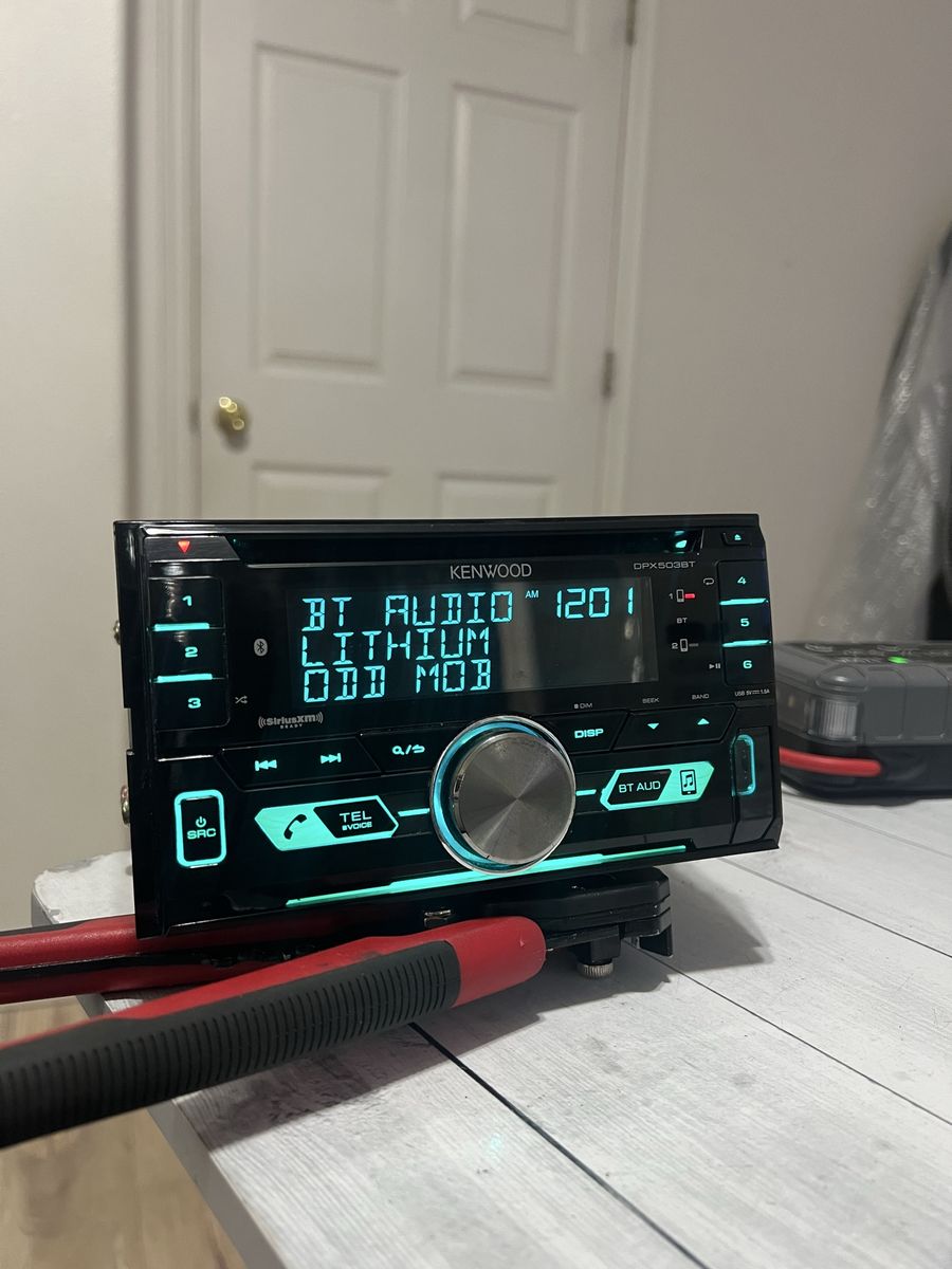 Kenwood Stereo 2  BLUETOOTHs  voice FM USB aux out puts