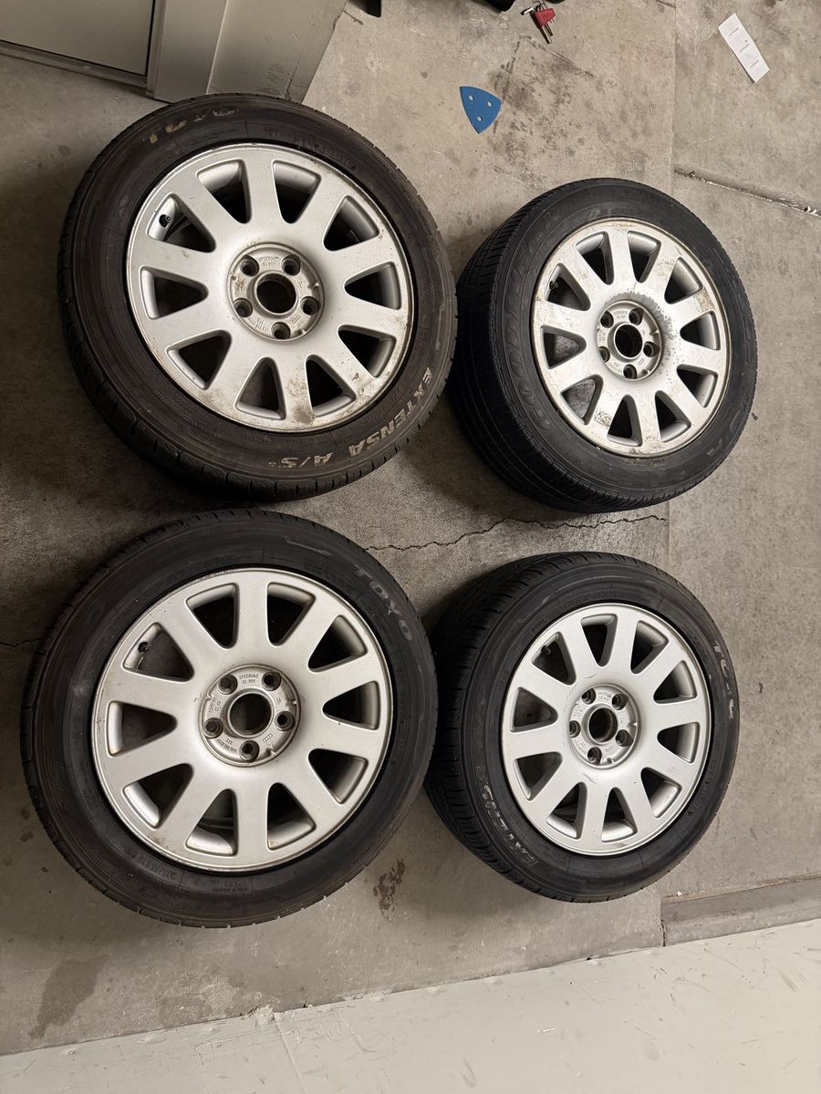 Wheels and tires