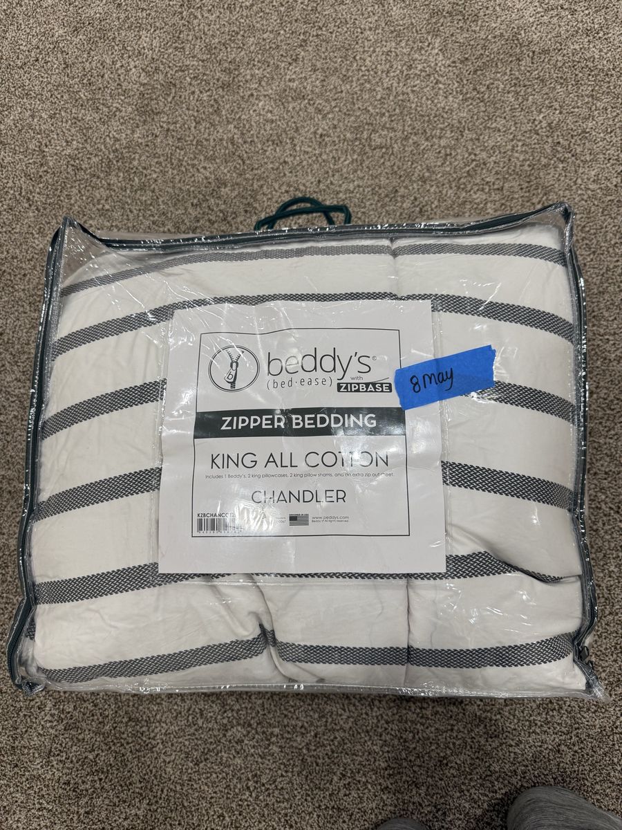 Beddys KING Chandler cotton ZIPBASE