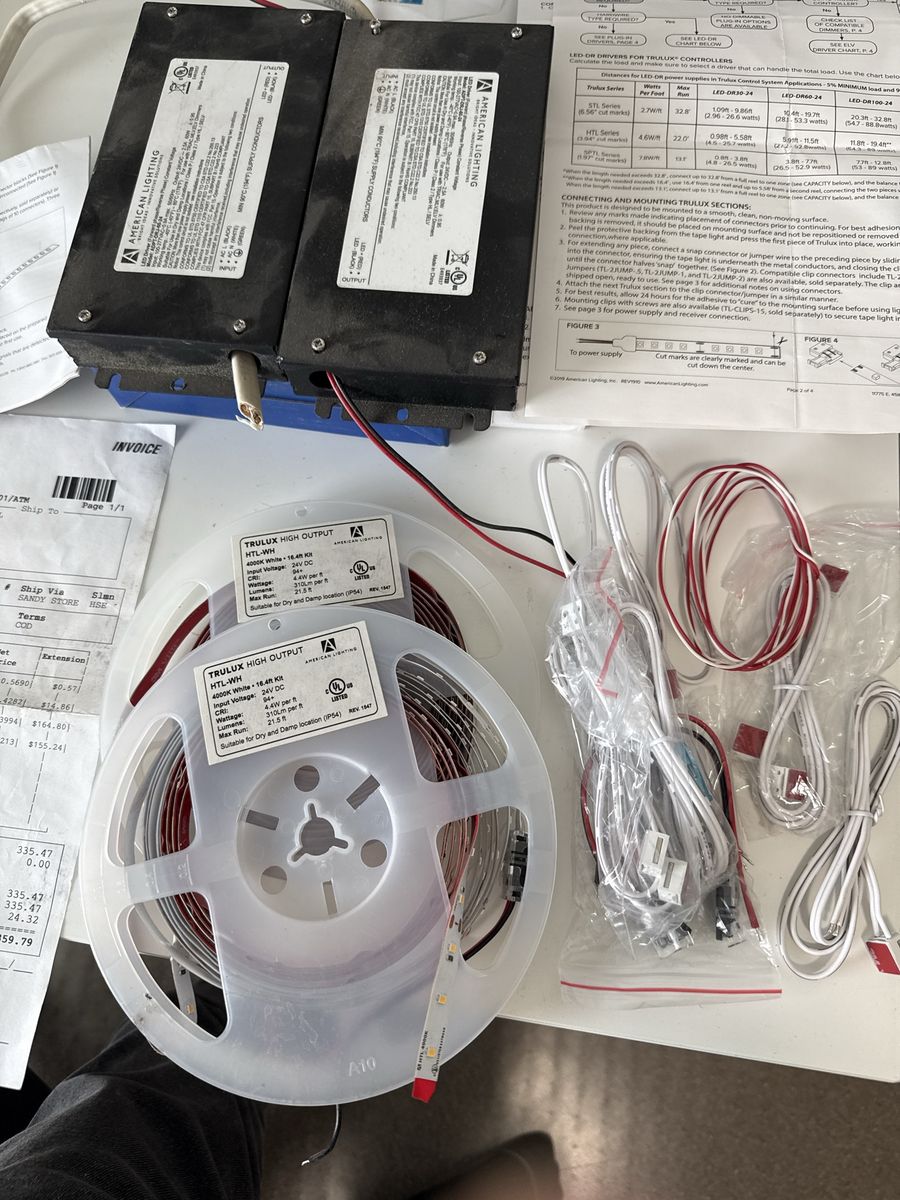 American Lighting TRULUX High Output 27W LED Strip Lighting Kit with Drivers