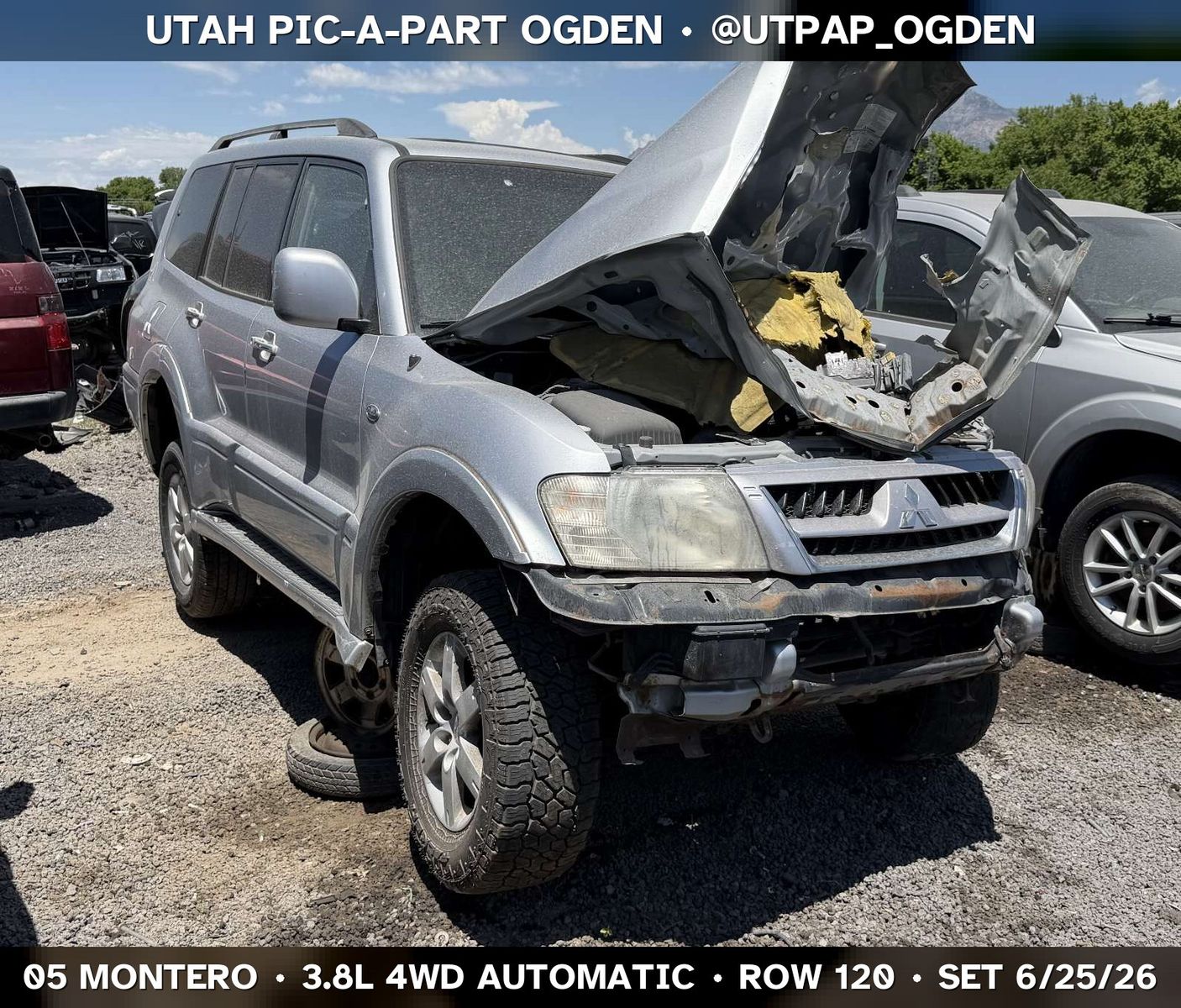 2005 Mitsubishi Montero Parts - UTPAP Ogden