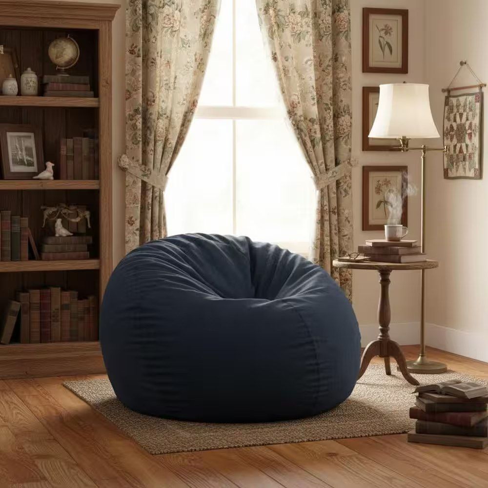 Homy Casa Prota Large Ocean Teal Bean Bag Chair
