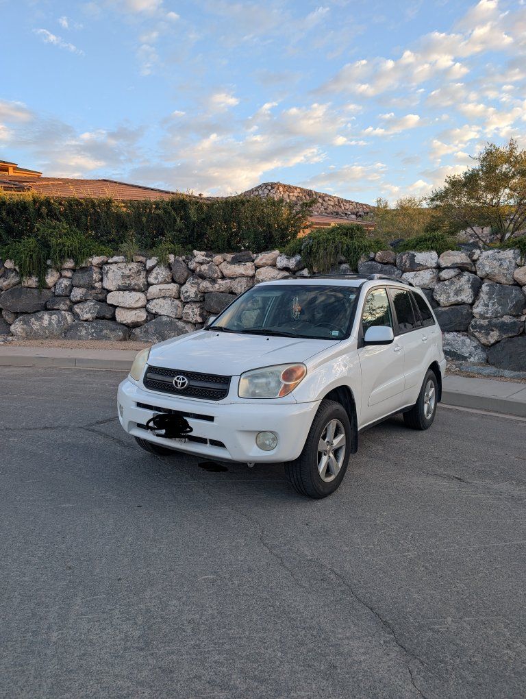 Used 2004 Toyota RAV4 SUV - 239,000 Miles, White, Automatic, Good Condition