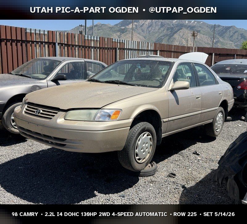 1998 Toyota Camry Parts - UTPAP Ogden