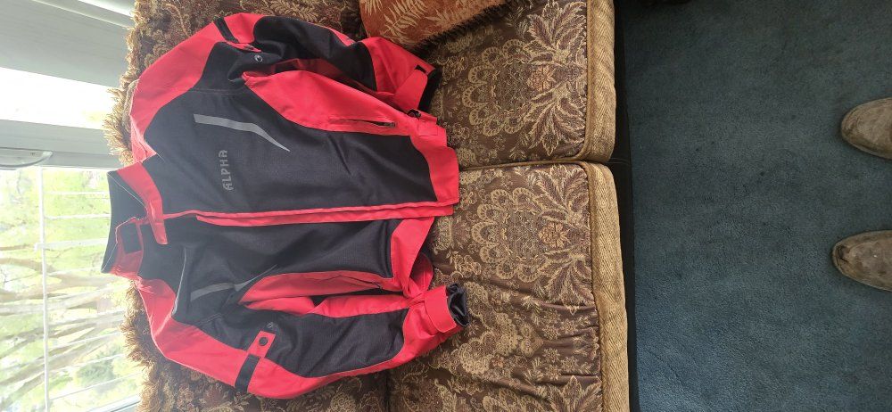 Alpha Cycle Gear Motorcycle Jacket XL