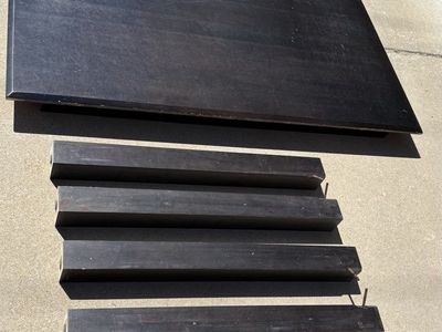 Solid wood table and chair set