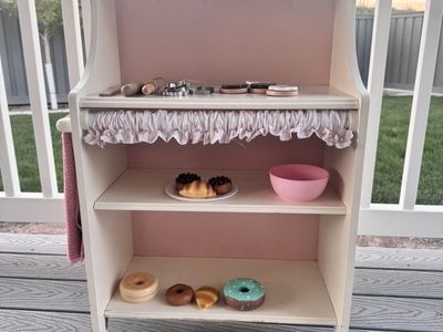 Pottery Barn Kids White Kitchen Baking Rack