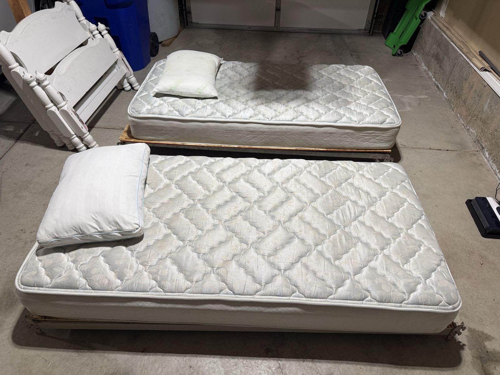 Twin-Size Costco Mattress w/ Bed Frame