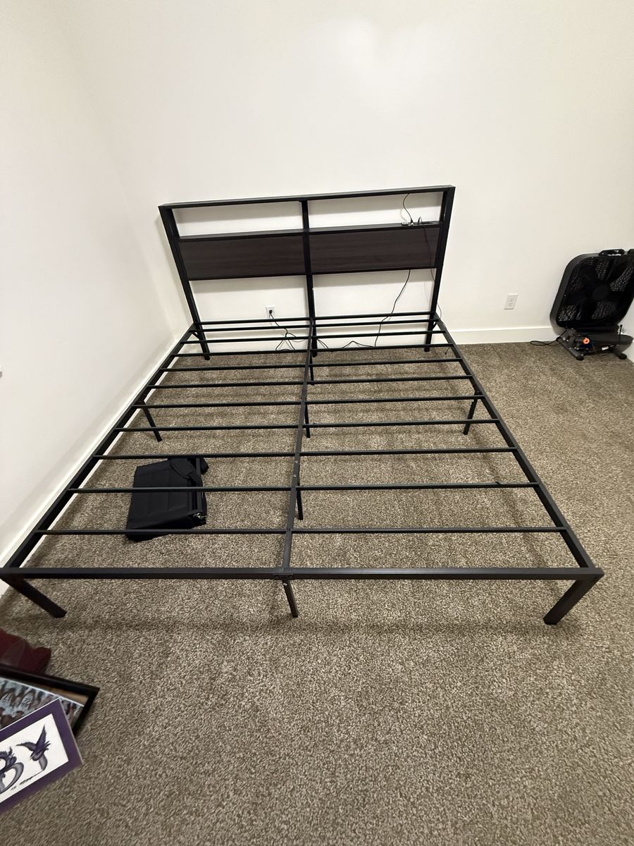 King Bed Frame w/ LEDs