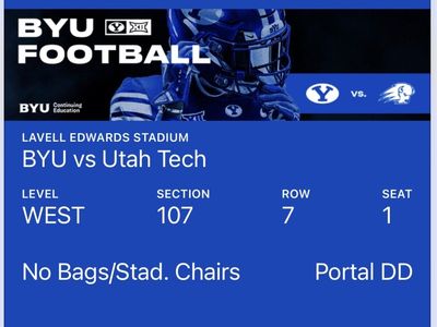 4 BYU tickets