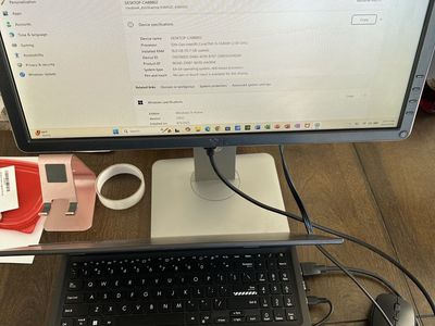 Dell Dock Station and 20-inch HD Monitor HDMi