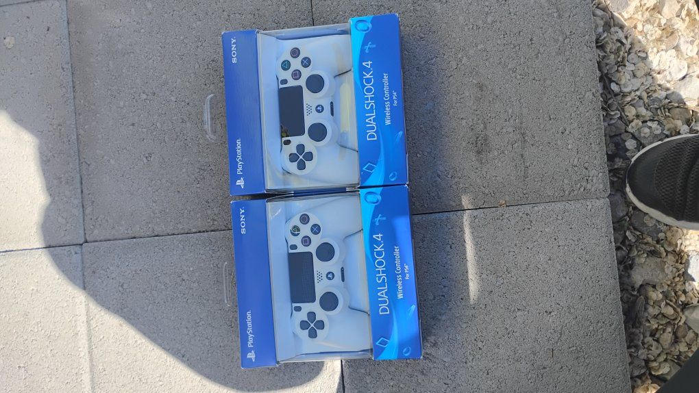 Brand new PS4 dual shock controllers