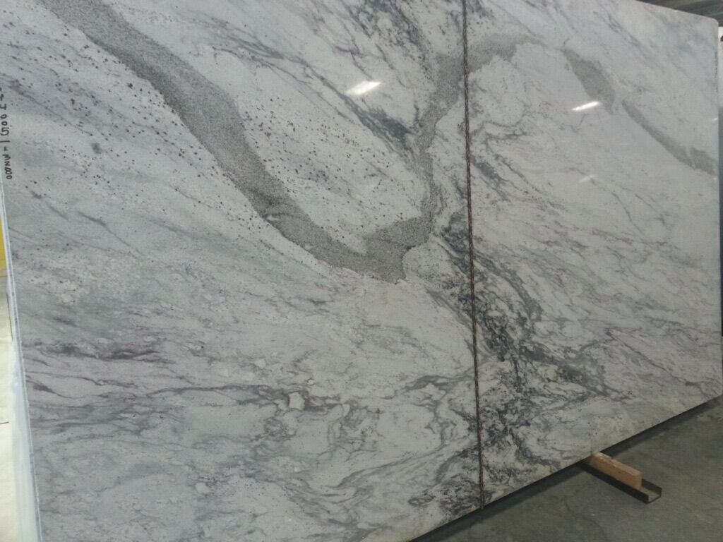 Super White, 3cm, (128x78) Single Slab,  Granite Marble Quartz Quartzite Counters Countertops on Cabinets
