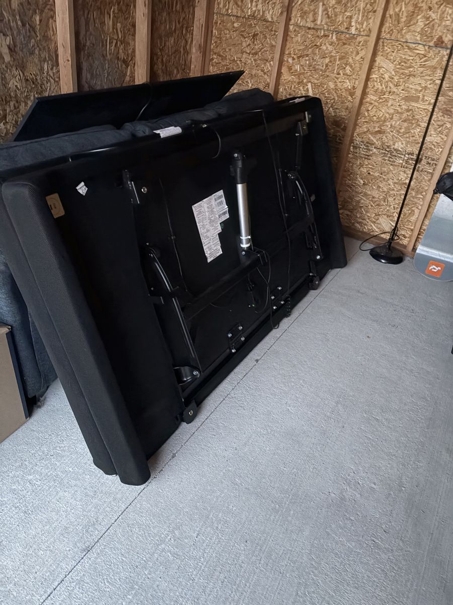 King size adjustable bed, bedframe