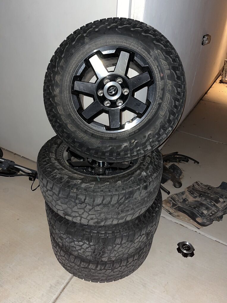 265/70R17 Falken Wildpeak At3w On 2019 TRD Stocks