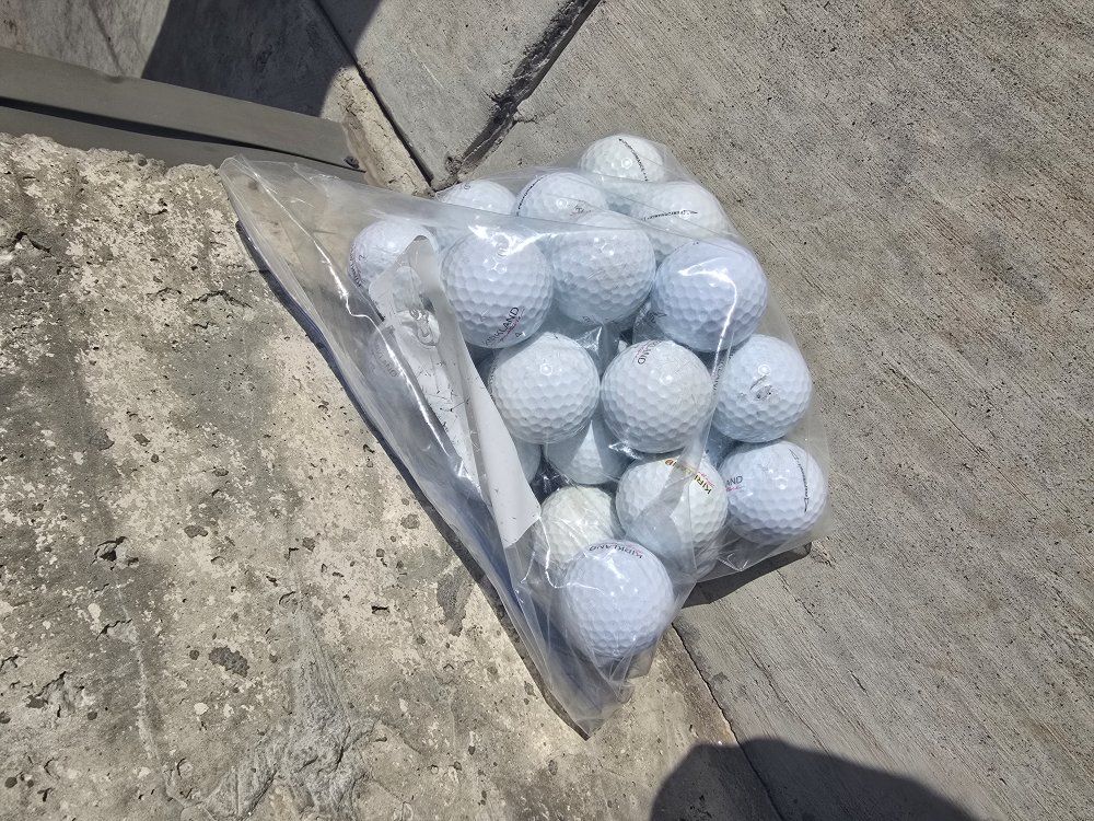 30 clean Kirkland golf balls in great cond.