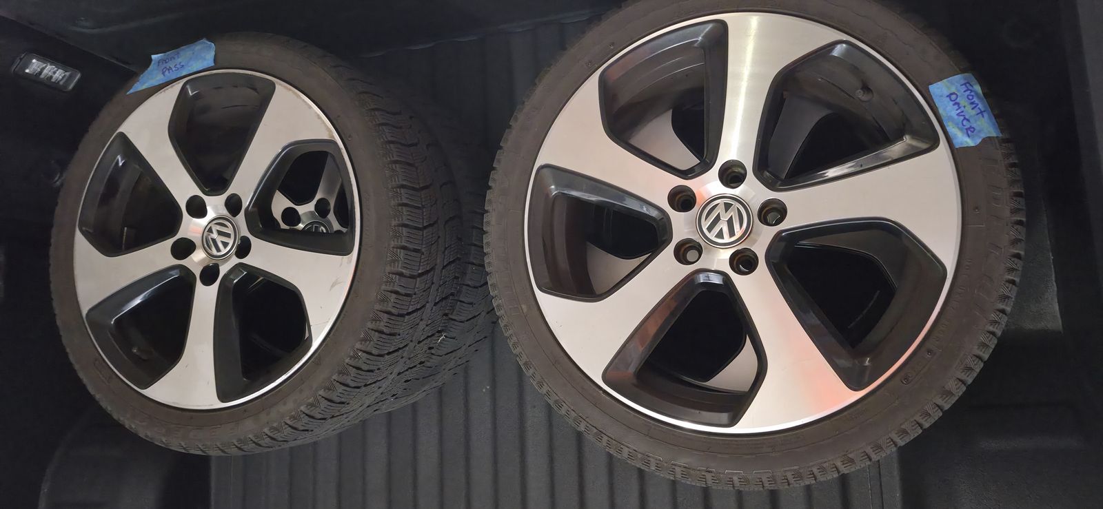 VW Winter rims and tires