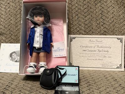 Limited Edition Madame Alexander 1990 Computer Age Doll, #17820