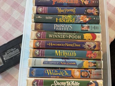 DISNEY VHS tapes