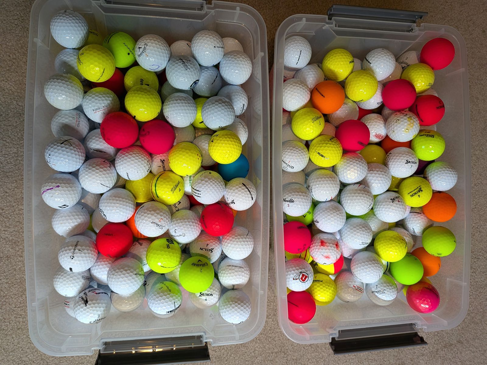 Excellent condition golf balls $5 per dozen