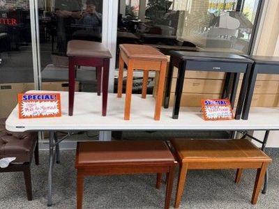 Piano Bench Blowout Sale