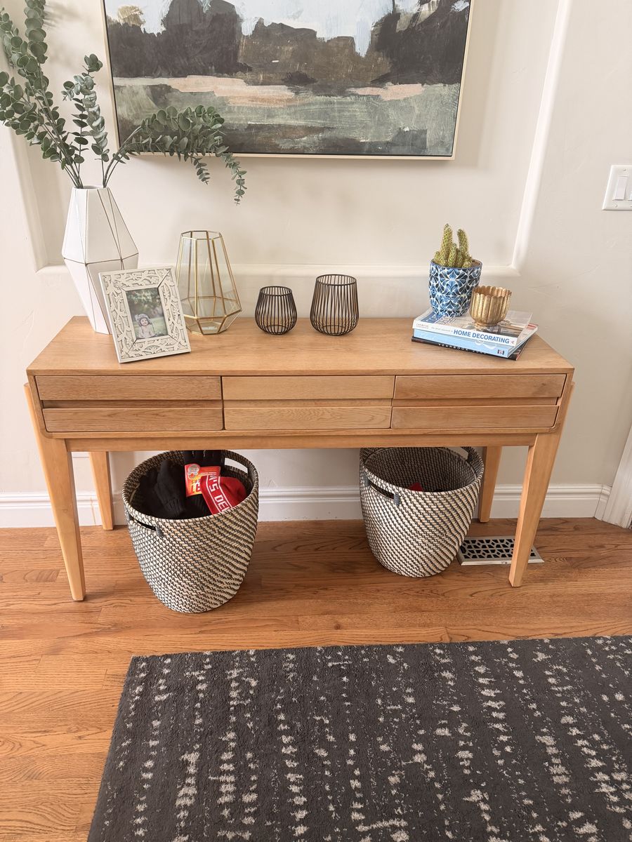 Threshold Studio McGee console table