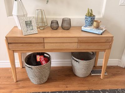 Threshold Studio McGee console table