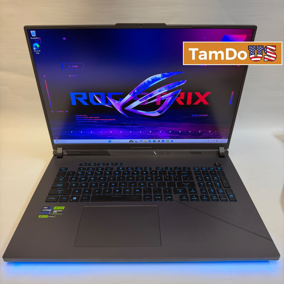 ASUS ROG Strix G18 18" 2K 240Hz Gaming Laptop, i9-14900HX, 64GB, 2TB, RTX 4080