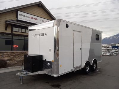 8x18 / 8.5x18 Toy Hauler Camper Enclosed Cargo Aluminum Raynger Raynger 2025