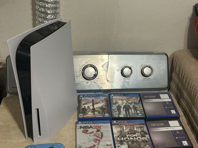 PS5 W/ 6 Games!