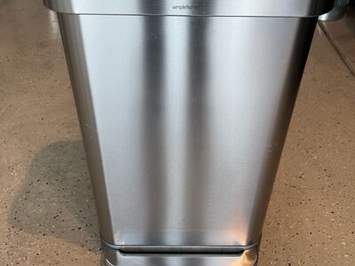 Simplehuman 45L Trash Can with Liner Storage