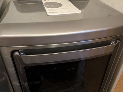 LG Smart Front Load Dryer with Sensor Dry - Graphite Steel