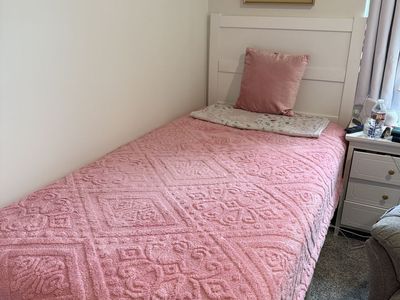TWIN Bed with Headboard