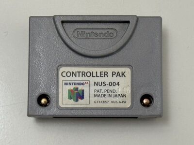 Nintendo 64 N64 Controller Pak Fram Mod No Battery