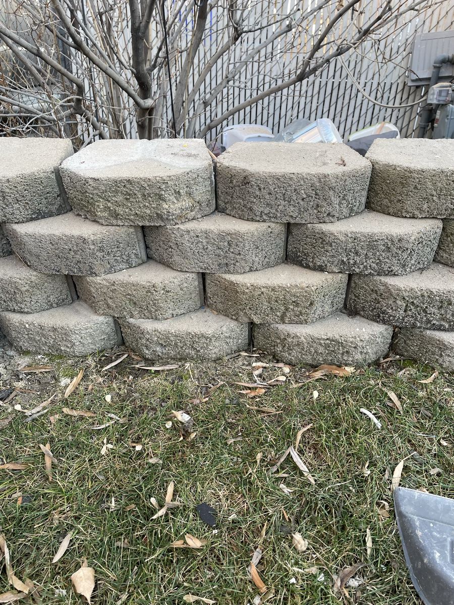 Concrete decorative bricks