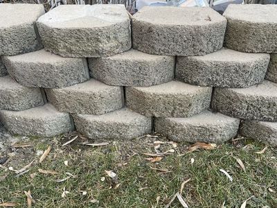 Concrete decorative bricks