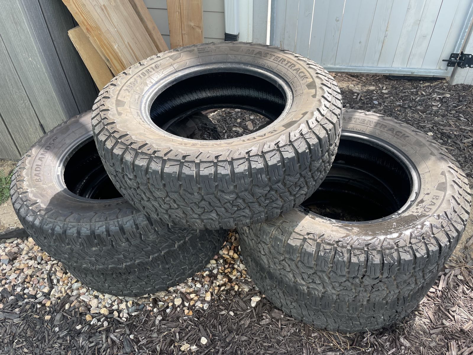 235/70/R16 Tires (LIKE NEW)