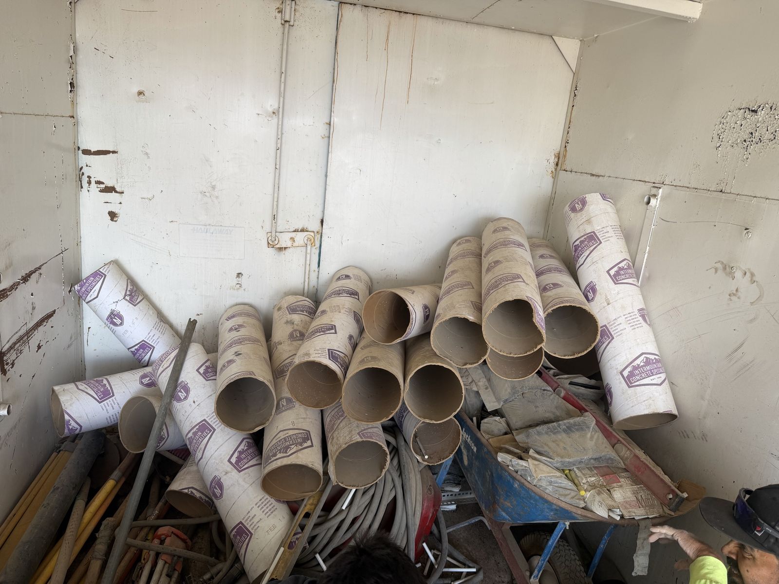 Concrete cylinders