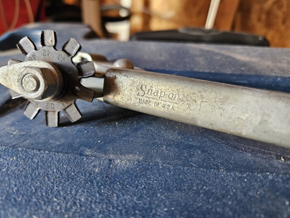 Snap-on spark plug gapper