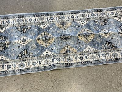 2’x6’ Blue Rug Runner