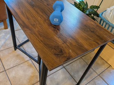 Table Desk Portable, light weight and compact. Will fold up flat Excellent condition
