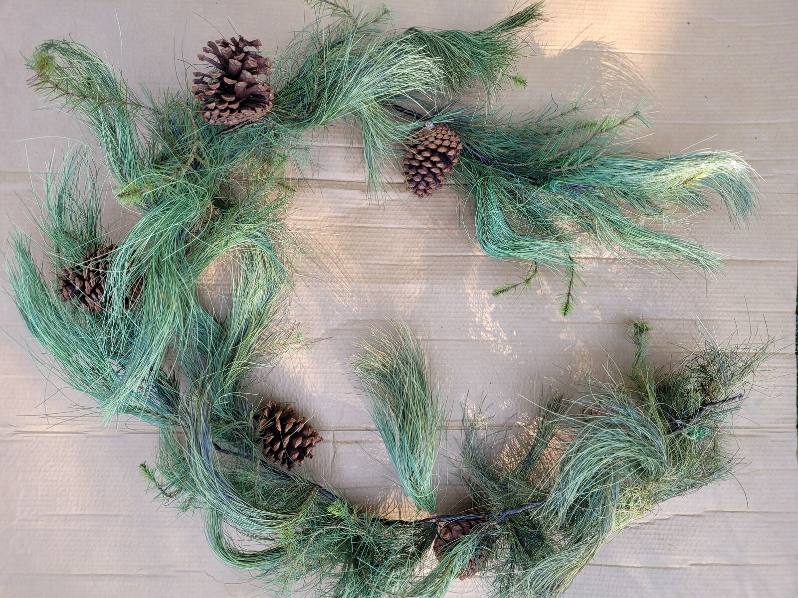 Wild & Piney 6' Christmas Garland with Large Pinecones