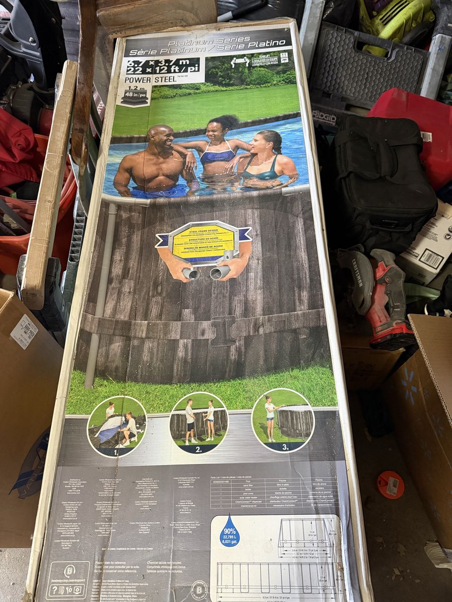 Ground Swimming Pool 22 X 12 ft