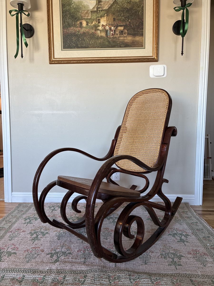 Vintage Brentwood MCM Rocking Chair