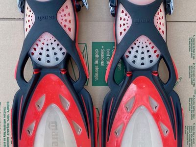 Great Condition Mares X-Stream Open Heel Dive Fins Size Extra Large XL