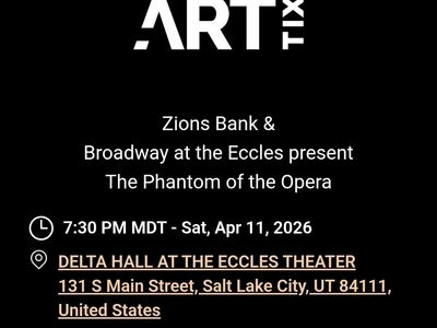 The Phantom of the Opera Tickets