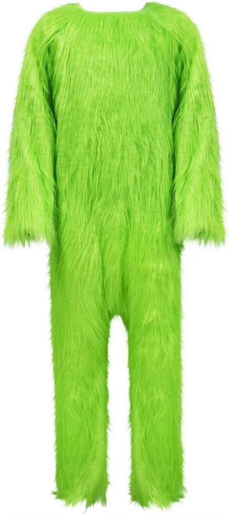 Big Green Monster Christmas Kid Costume - Size 2