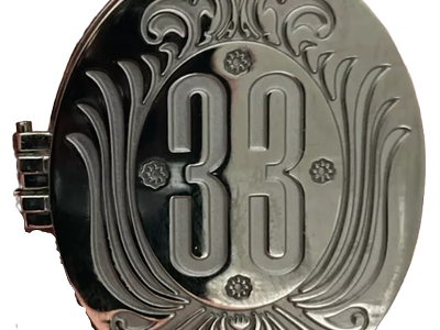 RARE ~ LE 650~Club 33 Disneyland Walt Disney Hinged Portrait Pin~If You Can Dream It, You Can Do It