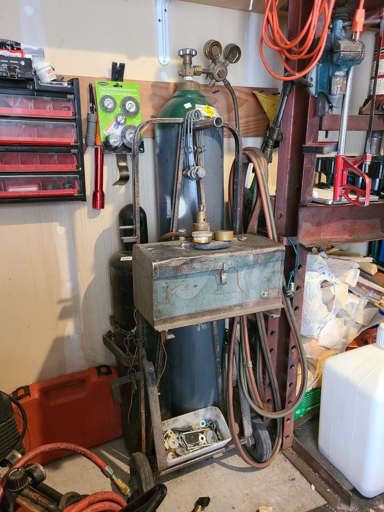 oxygen acetylene cutting torch